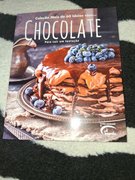 Livro NOVO Receitas com Chocolate