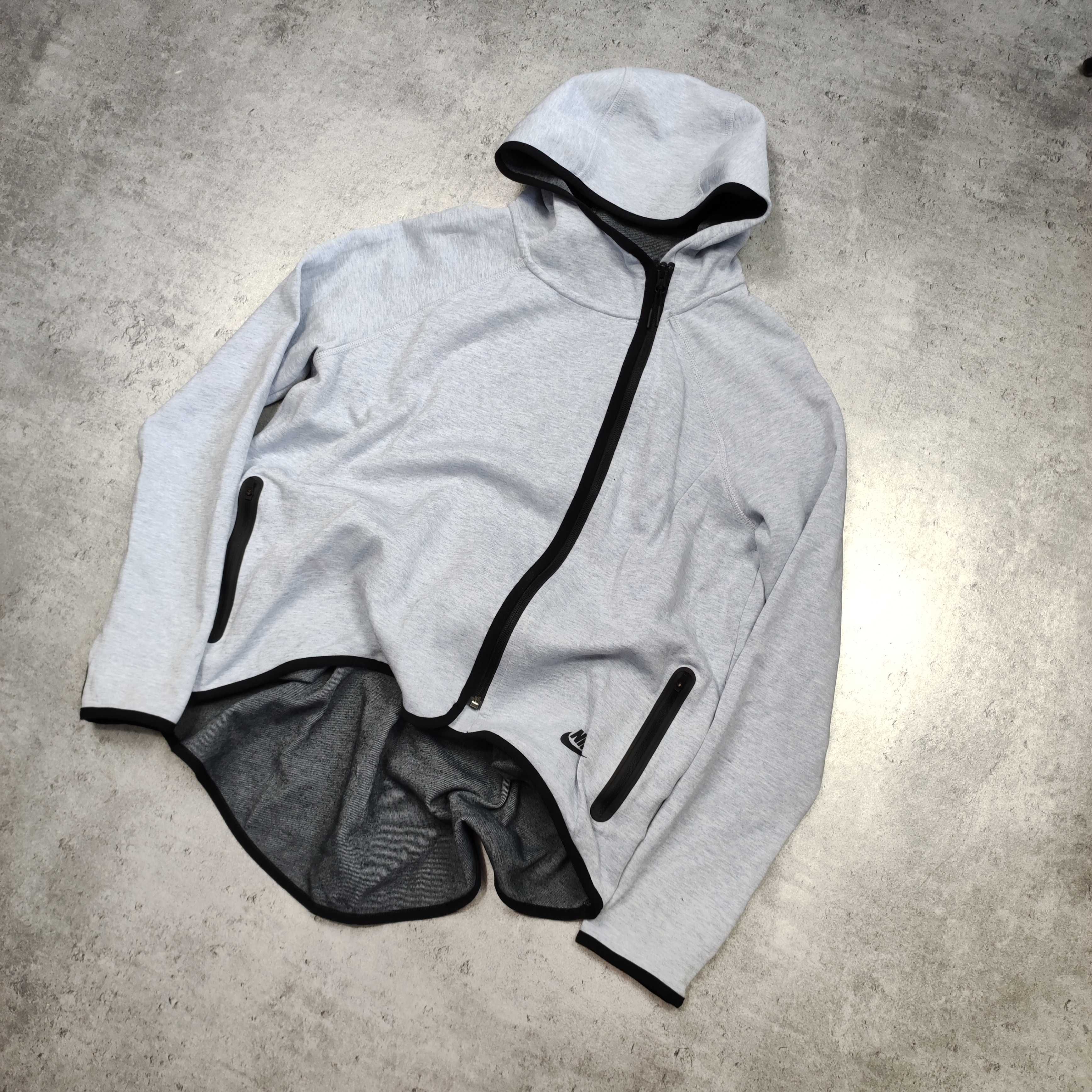 DAMSKA Bluza z Kapturem Rozpinana Tech Fleece Sportowa Hodie Bieg Nike