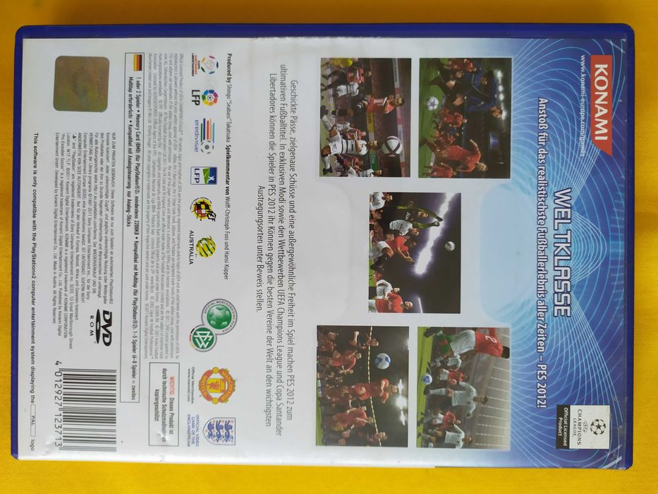 Gra PES 2012 Pro Evolution Soccer 2012 PS2 PlayStation 2