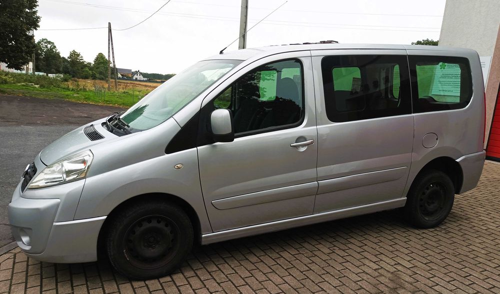 FIAT SCUDO - 156 tys km; moc 136 KM; Klima; Hak; 2.0 DIESEL; prod 2008