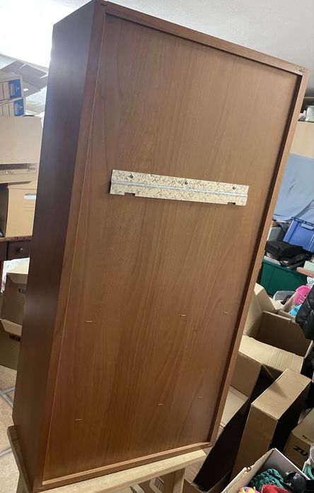 Movel parede/ mesa redonda e cadeiras Conforama