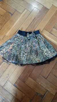 Нарядная юбка для девочки 5-6 лет в подарок лосинки