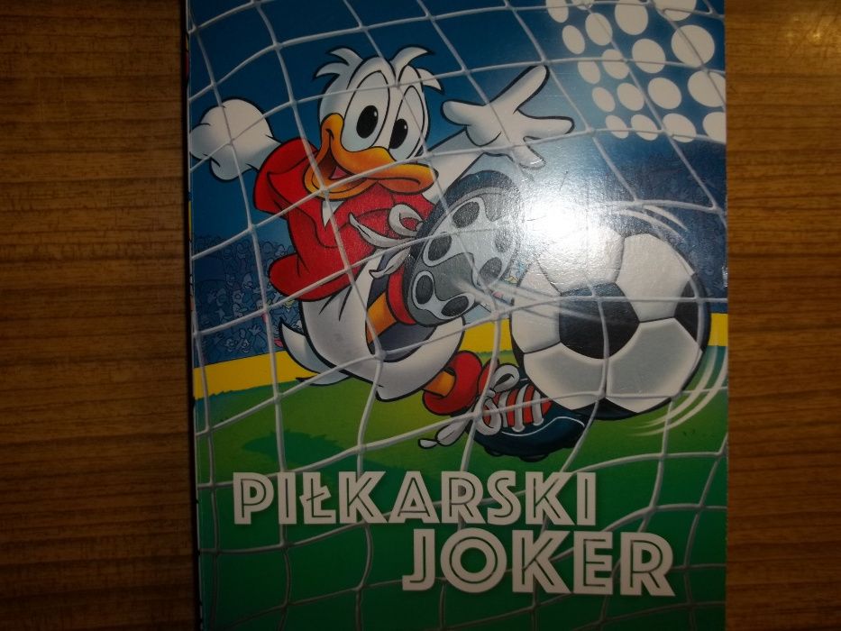 Komiks z Kaczorem Donaldem Piłkarski Joker PREZENT dla chłopca