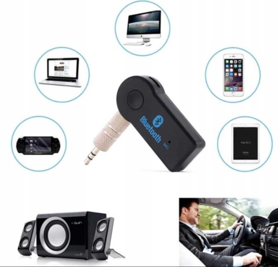 Adapter odbiornik dźwięku BLUETOOTH AUX MINI-JACK