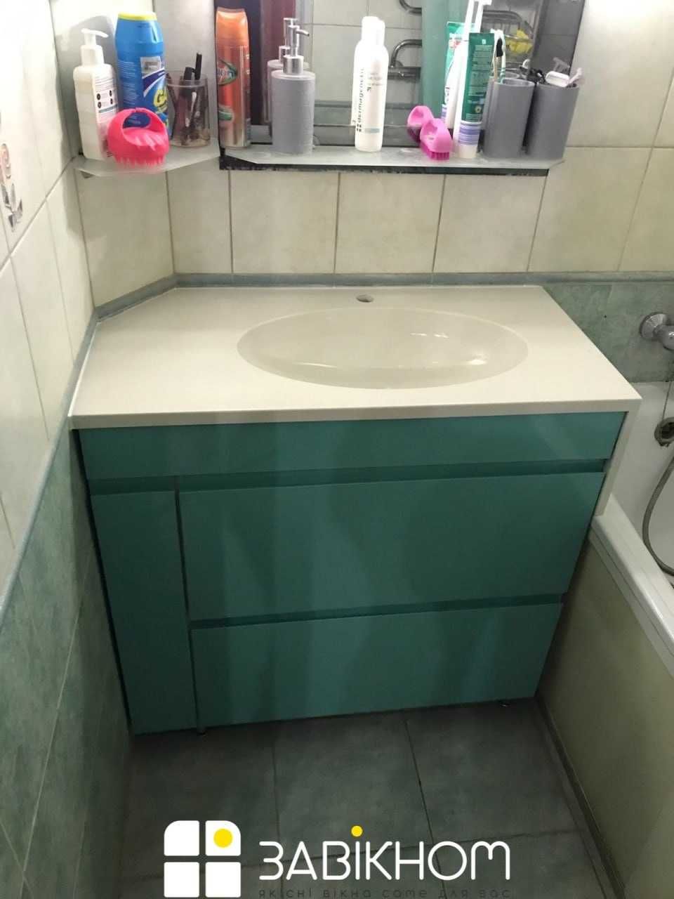 Умивальники з тумбами у вану кімнату