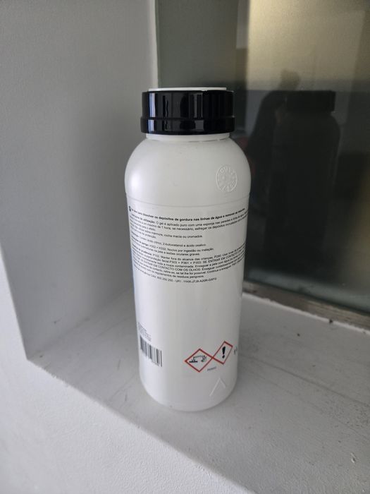 Gel de limpeza de água