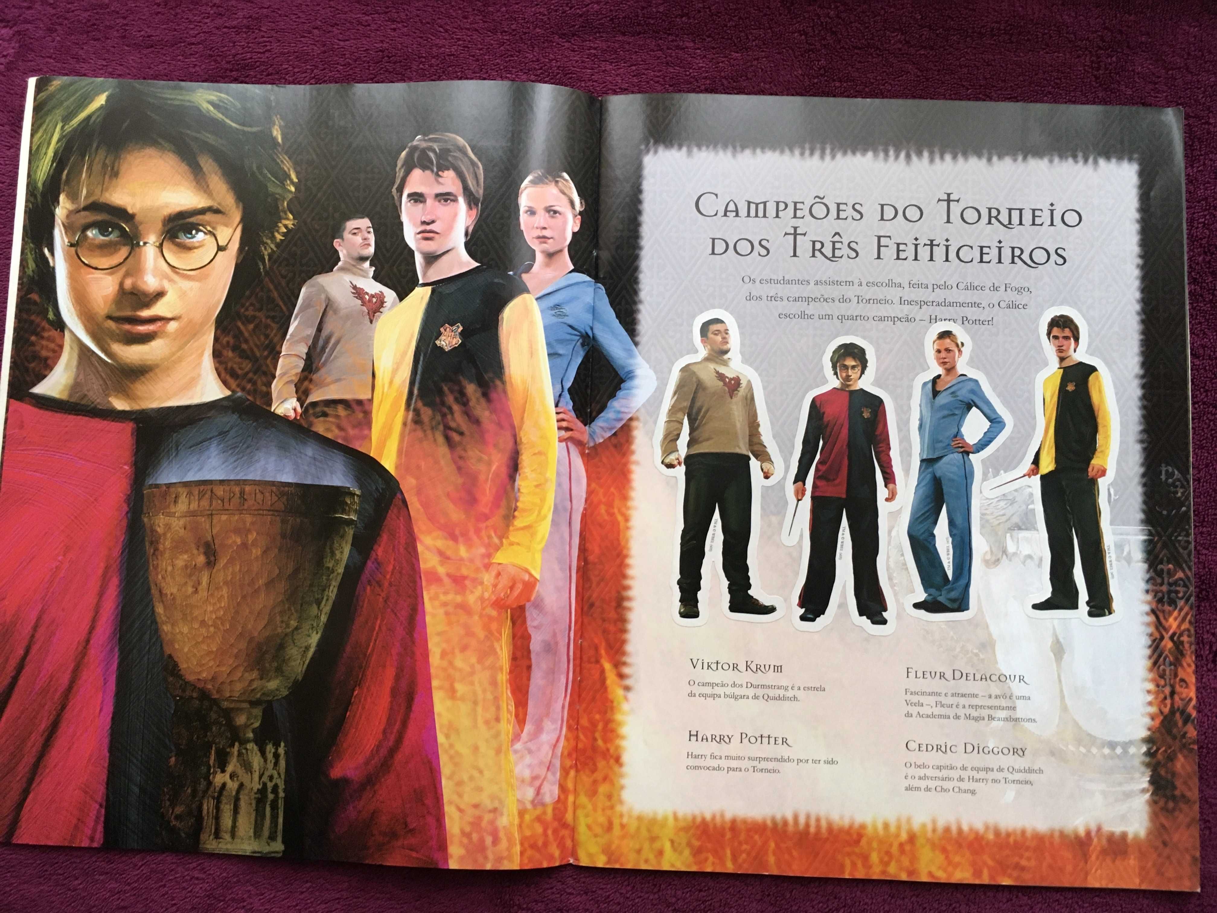 Harry Potter e o Cálice de Fogo, Álbum de Autocolantes