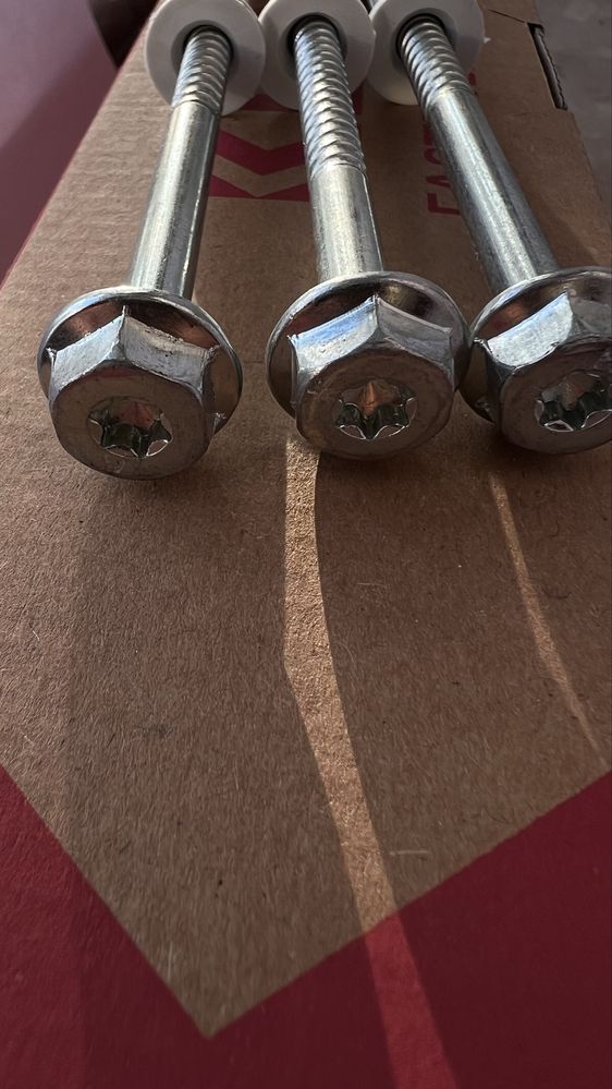 Kołki ramowe rozporowe Klimas 10x120 KLUCZ+TX torx  20szt