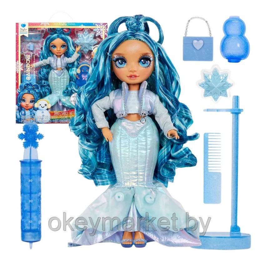 Кукла Rainbow High Winter Wonderland Скайлер Рейнбоу Хай Зимние наряды