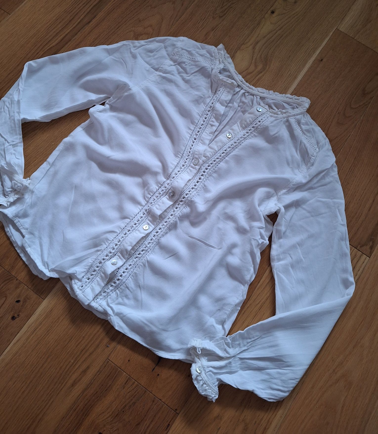 Koszula z dlugim rekawem boho r. XS / S