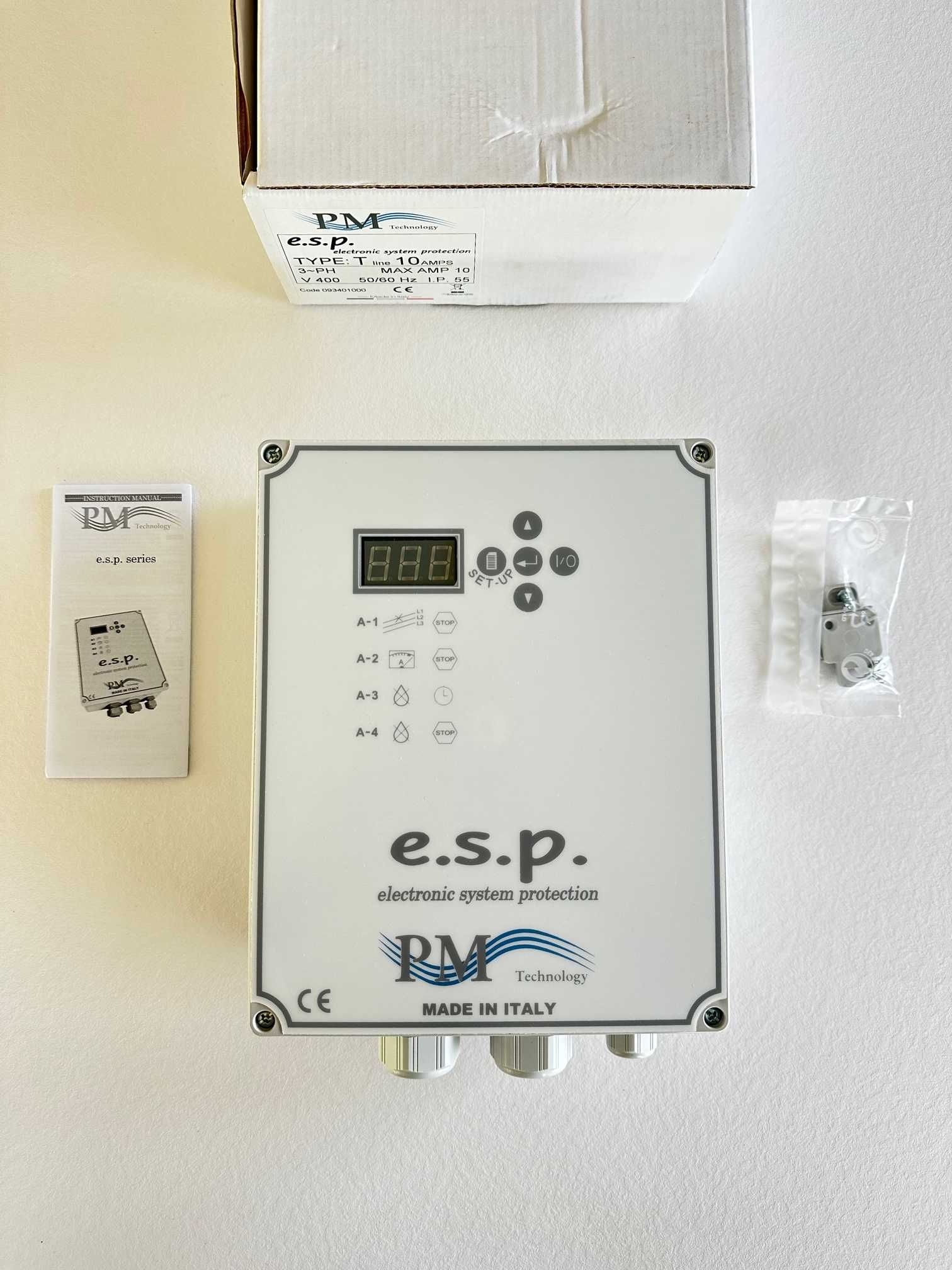 NOWY! Sterownik do pompy wody PM Technology E.S.P Tline 10 AMPS 3 fazy