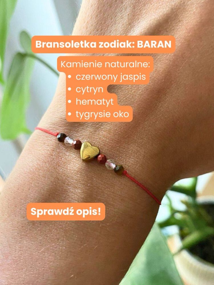 Bransoletka zodiak: Baran