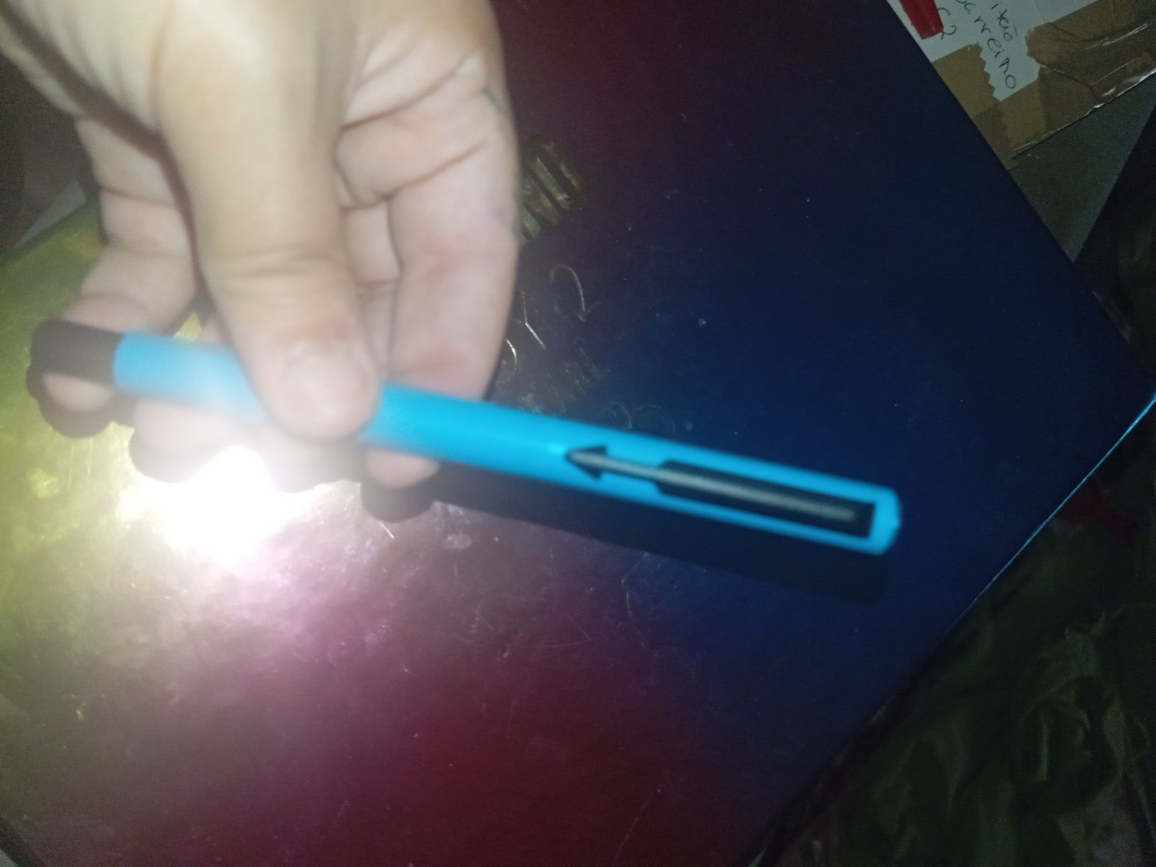 Caneta Parker sem tinta aparo