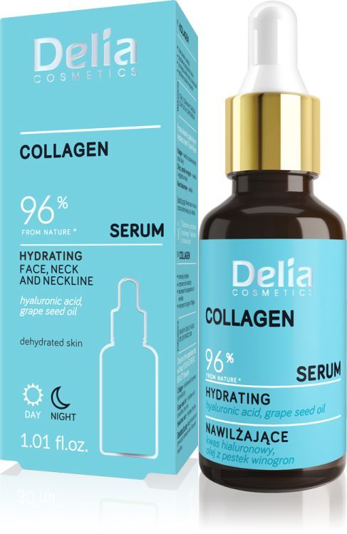 DELIA KOLAGEN Serum do twarzy, szyi i dekoltu 30 ml