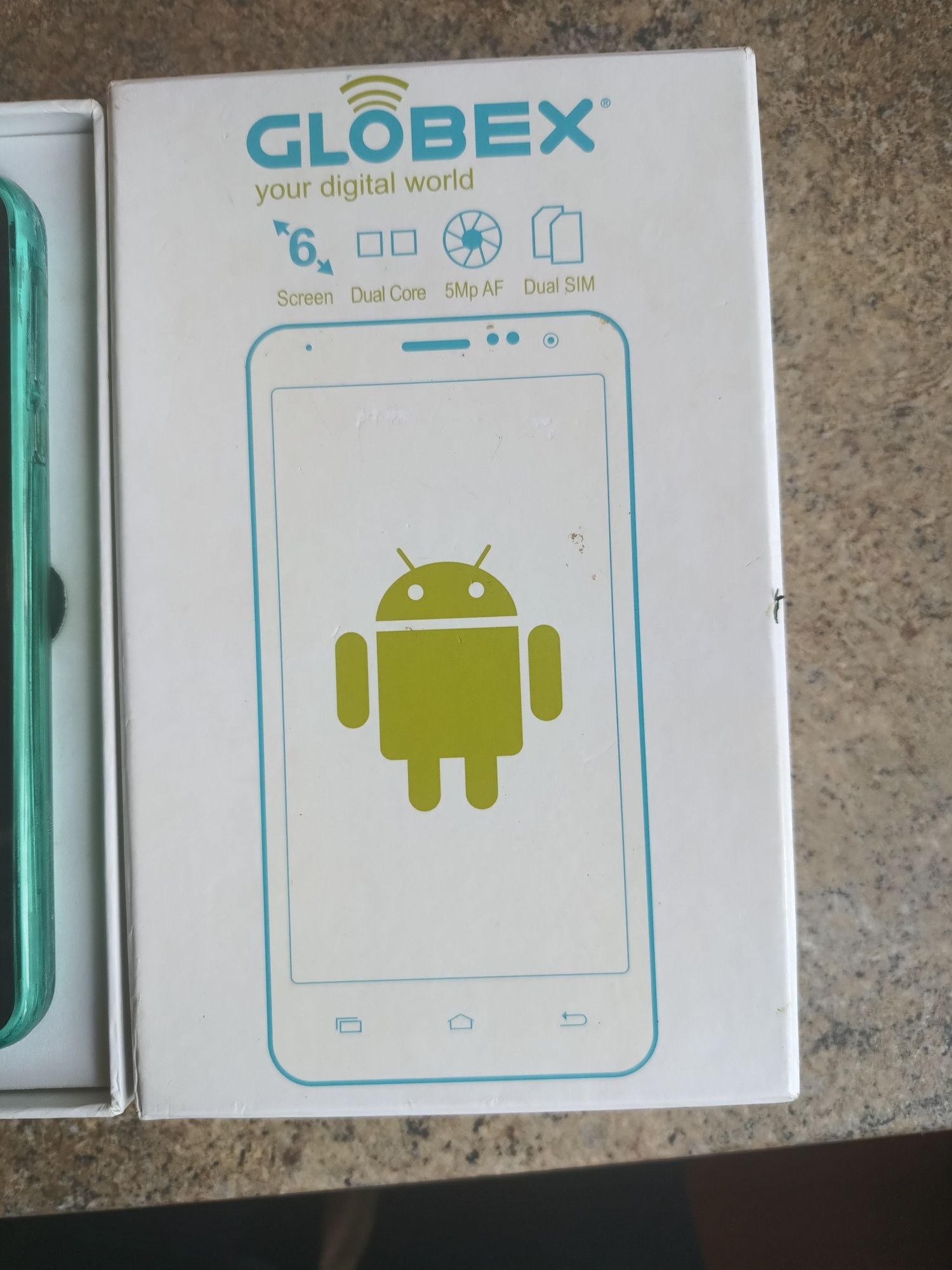 Смартфон Globex gu-6011b 6" dual