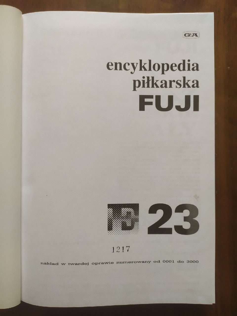Encyklopedia piłkarska FUJI tom 23 europejskie finały