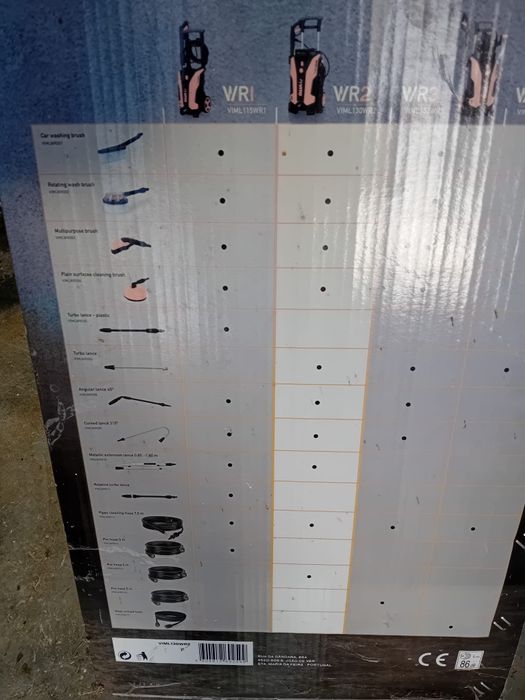 Máquina de lavar de alta pressão VITO WR2
É uma lavadora de alta pres