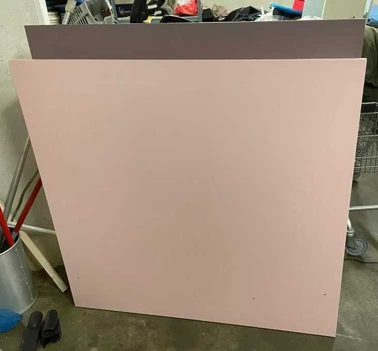 Cabeceira de cama para menina/rapariga - roxo e rosa