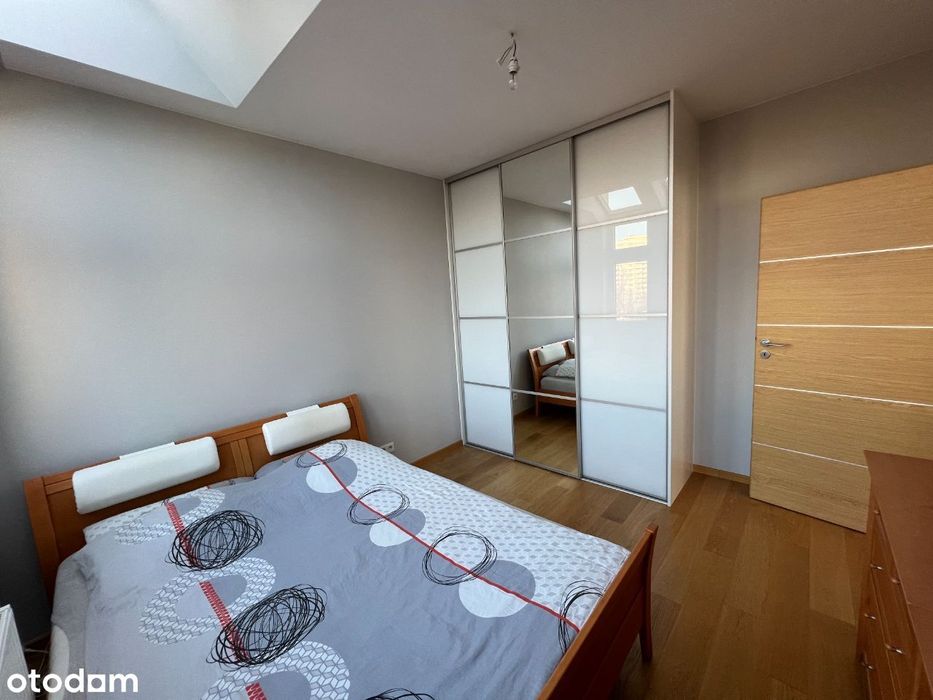 Dwupoziomowy apartament z 3 tarasami, Wilanów