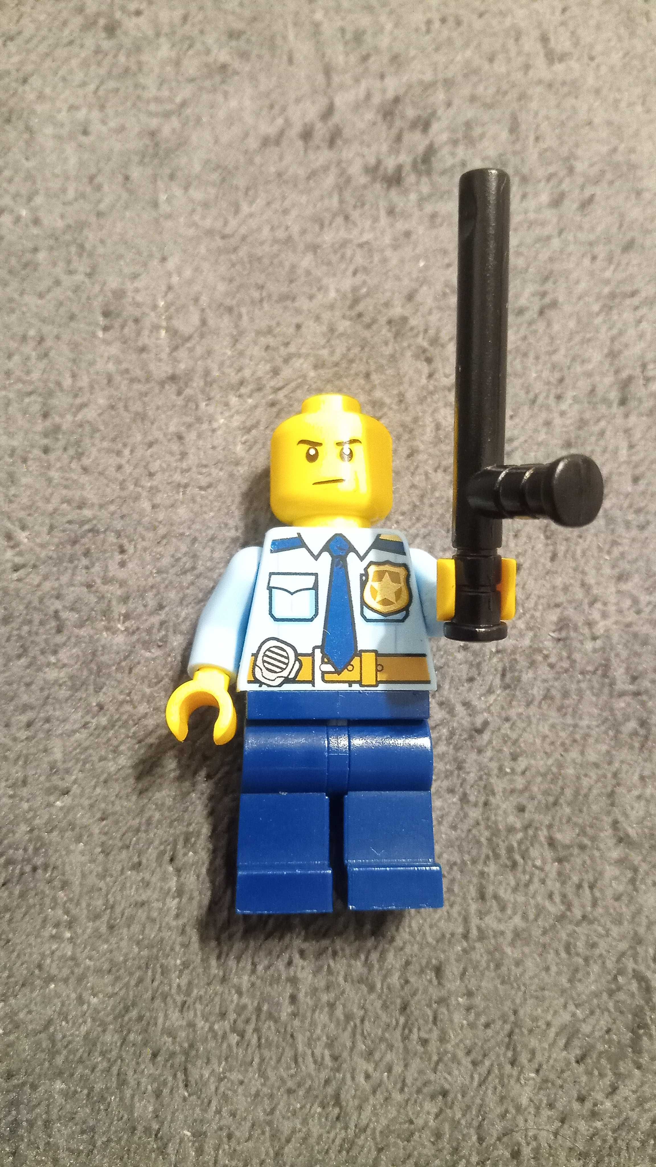 LEGO figurka ludzik city policjant