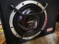 Subwoofer Sony xplod + wzmacniacz z kablami