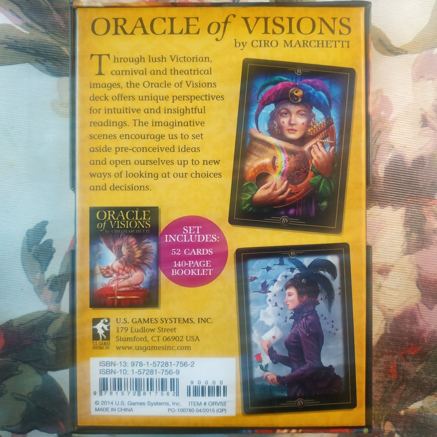 Оракул Видений Чиро Маркетти - Oracle of Visions. U.S. Games Systems