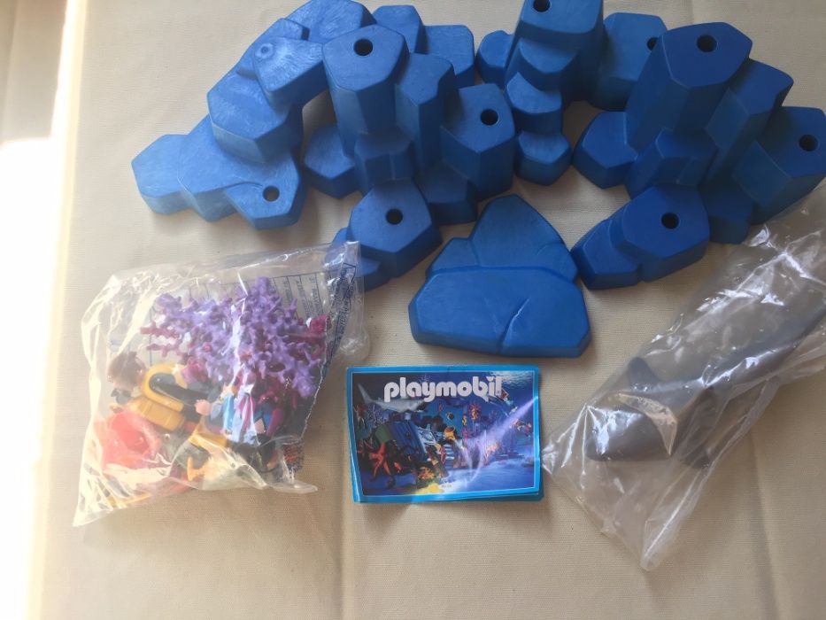 Sets Aquário 3650, Recife Azul 3953 Playmobil