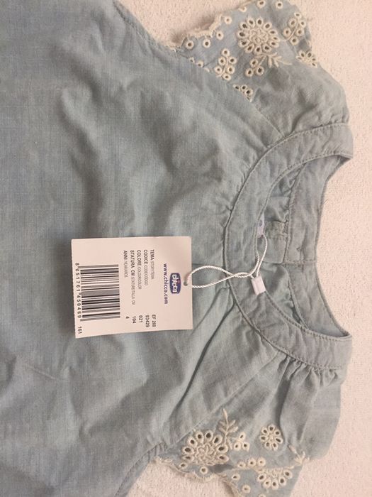 Vestidos BASS10 t6 e Chicco t4 novos
