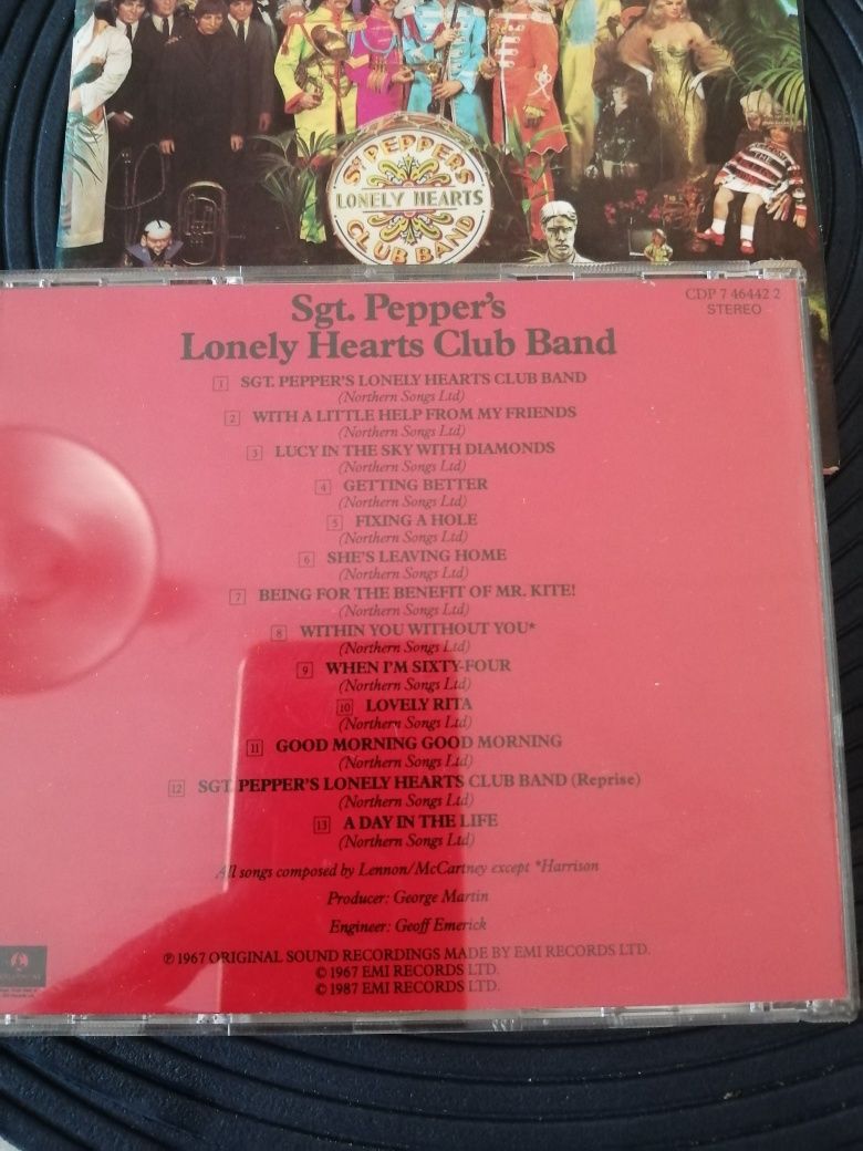 Cd  Beatles Sgt. Pepper's lonely Hearts Club Band