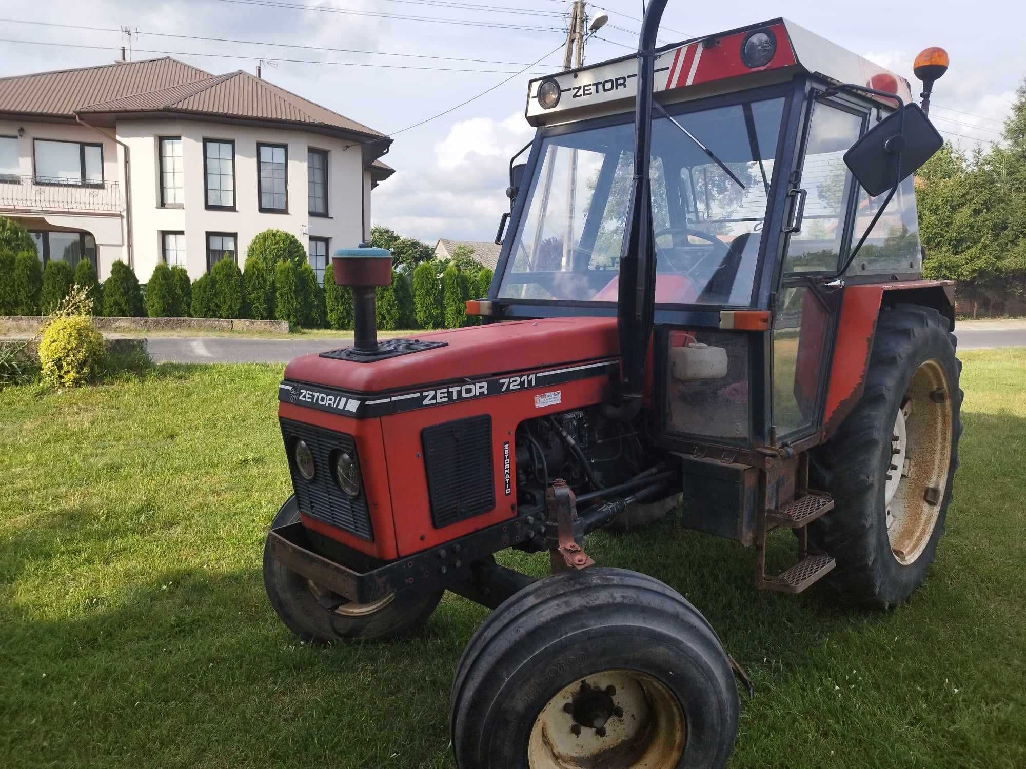 Zetor 7211 sprowadzony 100% oryginał II właściciel od nowości 4100 MTH