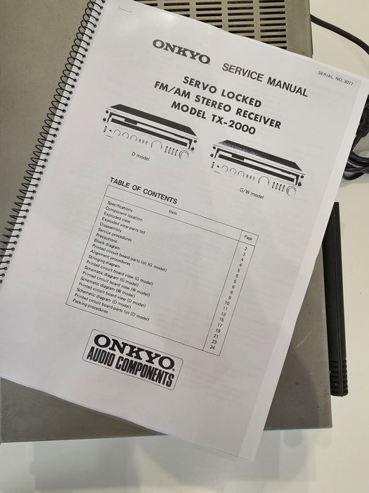 Amplificador recever Onkyo TX 2000