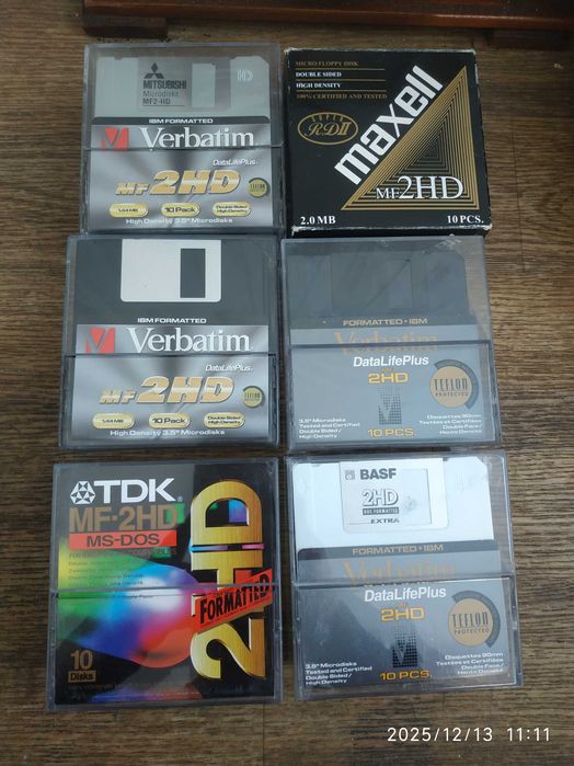 дискети 60 шт БУ