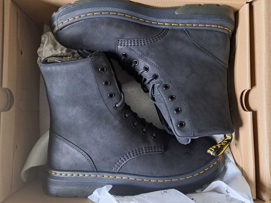 Nowe Botki Trzewiki Trapery Glany Dr. Martens Crewson Skóra Zamsz r.44