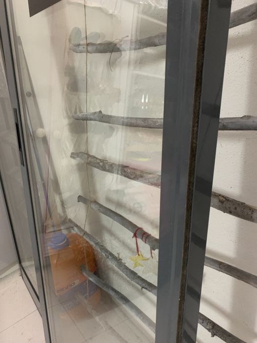 Portas de correr interiores vidro duplo cinza