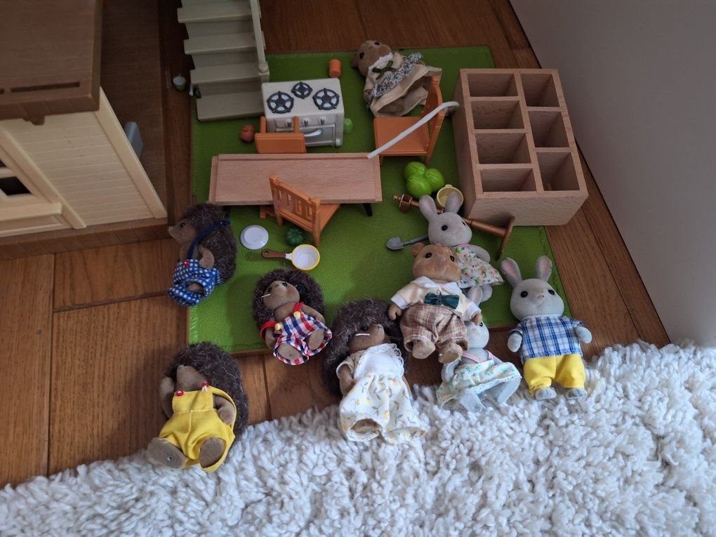 Sylvanian famielies domek i akcesoria okazja