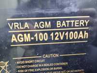 Akumulator AGM 100Ah VRLA AGM BATTERY AGM-100 12V 100Ah