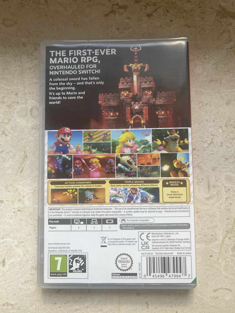 Gra Super Mario RPG Nintendo Switch