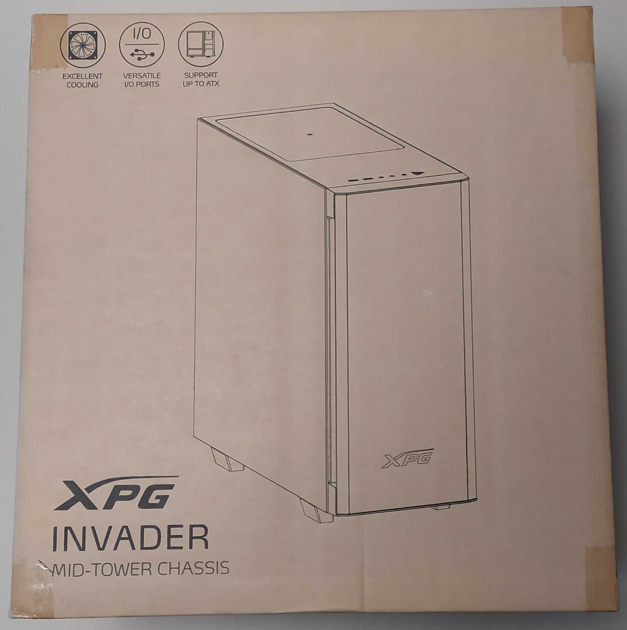 Корпус ADATA XPG INVADER Black 2x120 mm 2хUSB 3.2 ARGB