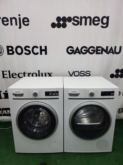 Преміум комплект пральна і сушильна машина Siemens IQ700 iQDrive A+++