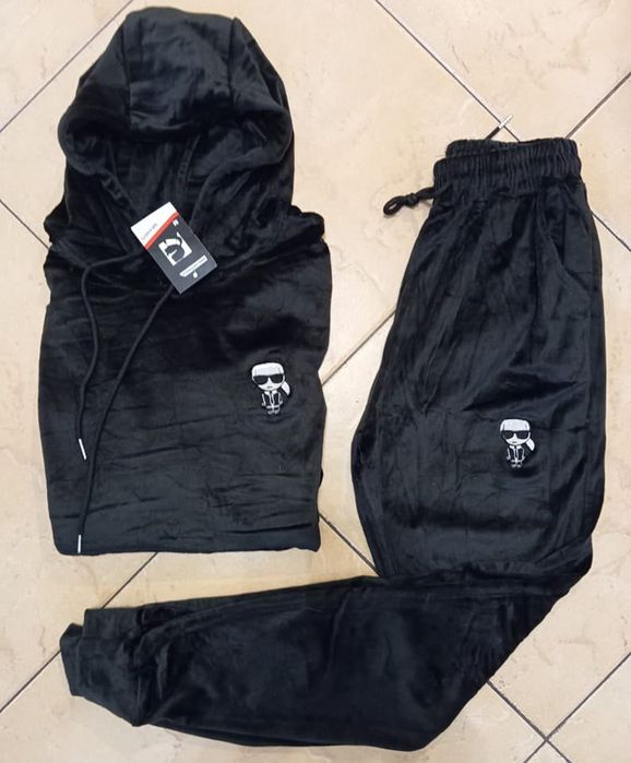 Super komplet welurowy XL