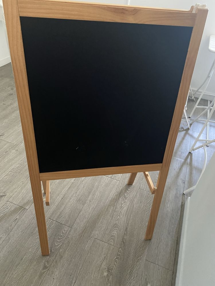 Quadro para escrever 2 faces