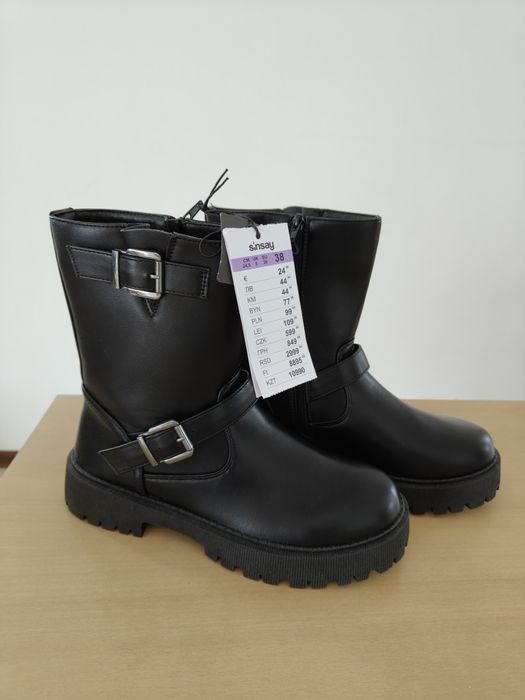 Nowe buty kozaki zimowe damskie rozmiar 38