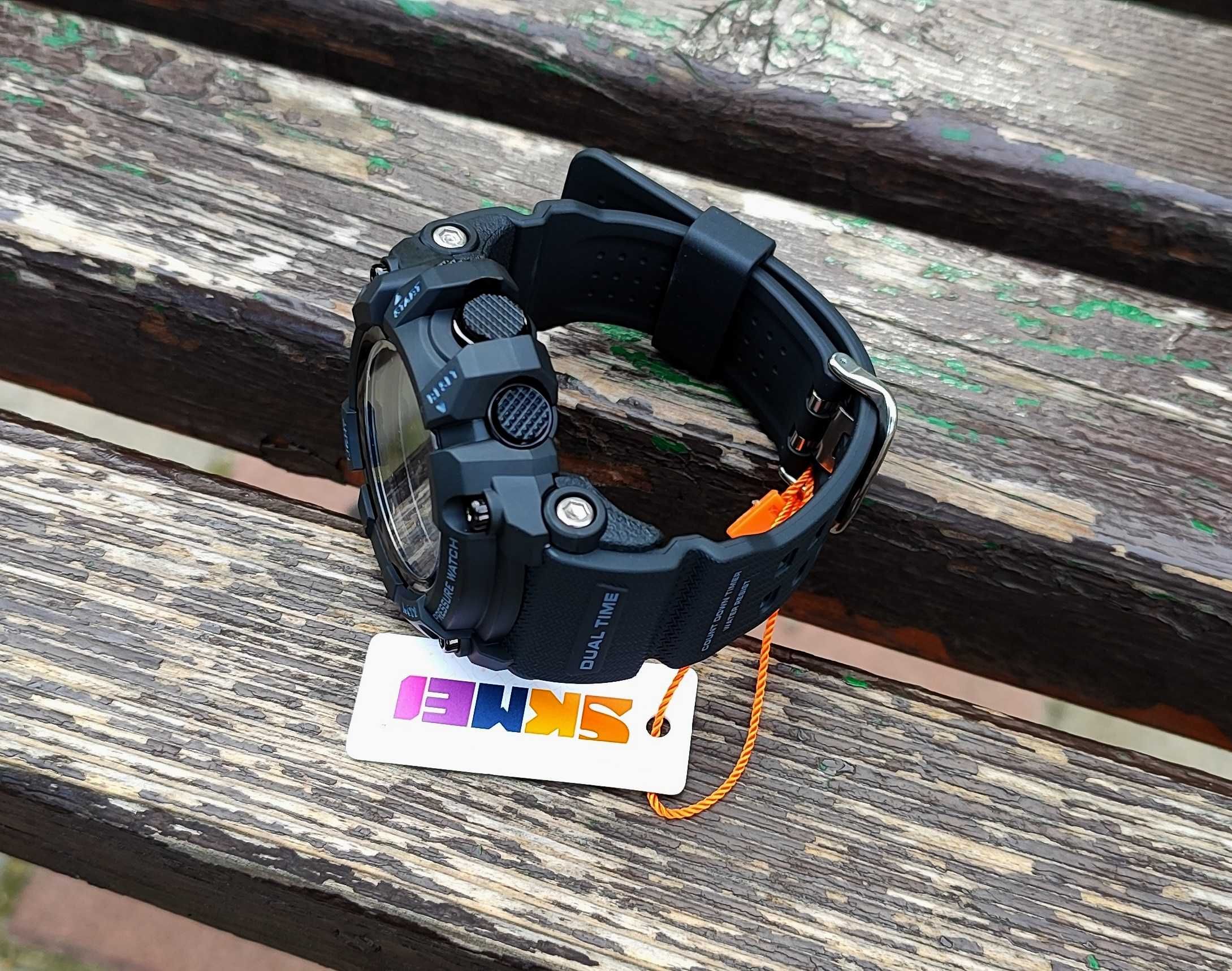 Ремінець чорний Skmei 1358 Thermometer Compass крокомір барометр НОВИЙ