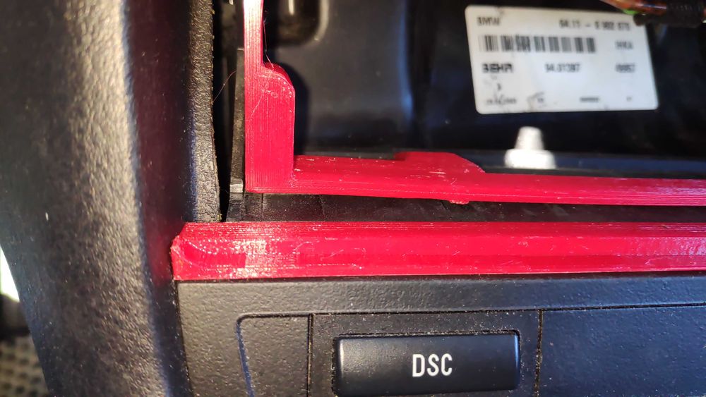 Рамка переносу блока клімату BMW E46