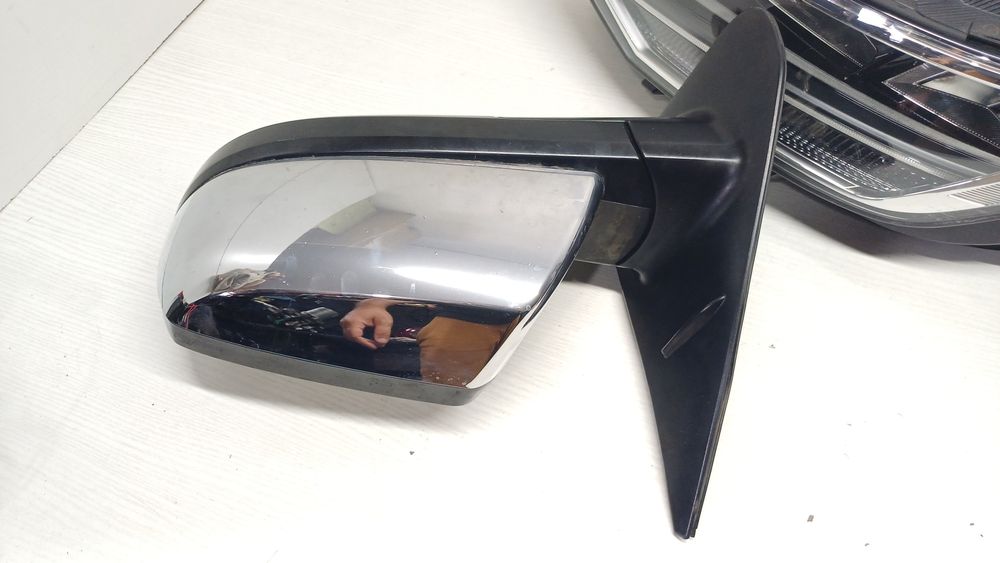 Зеркало Toyota Tundra Sequoia Платинум BSM поворот подогрев левое хром