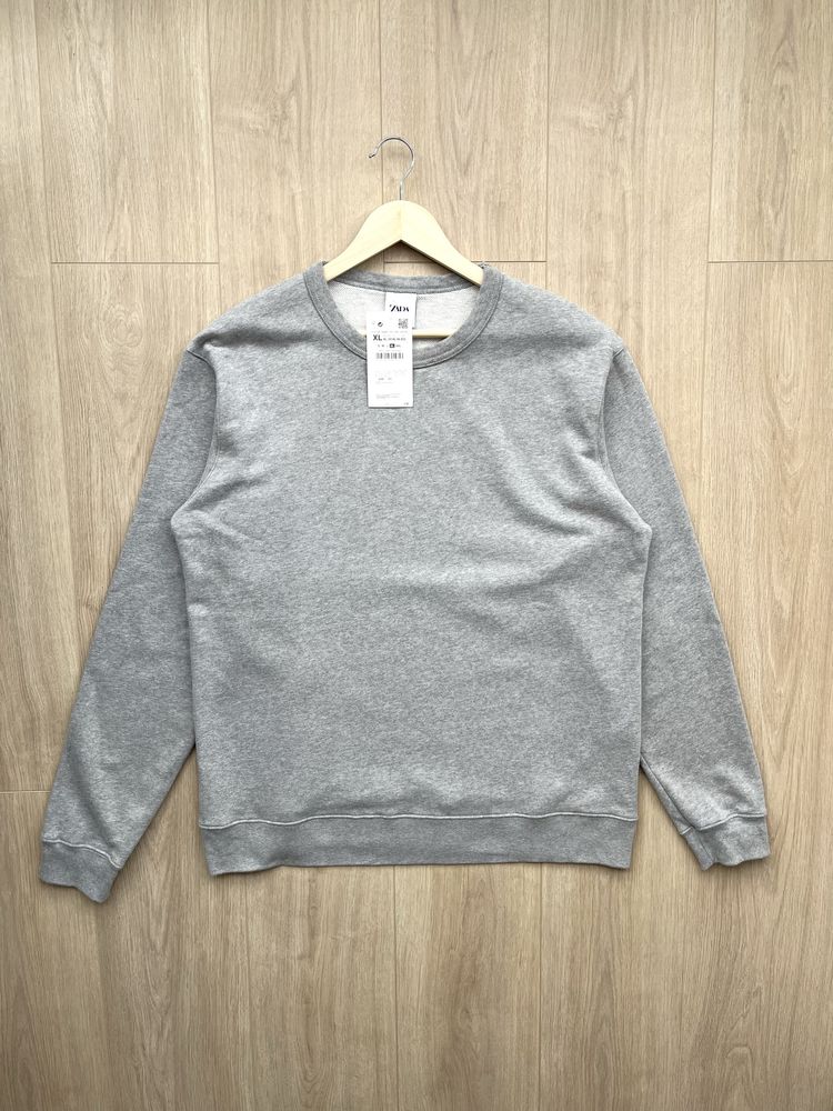 Світшот Zara (XL-2XL) Basic Sweatshirt Нова Кофта Свитшот Худи