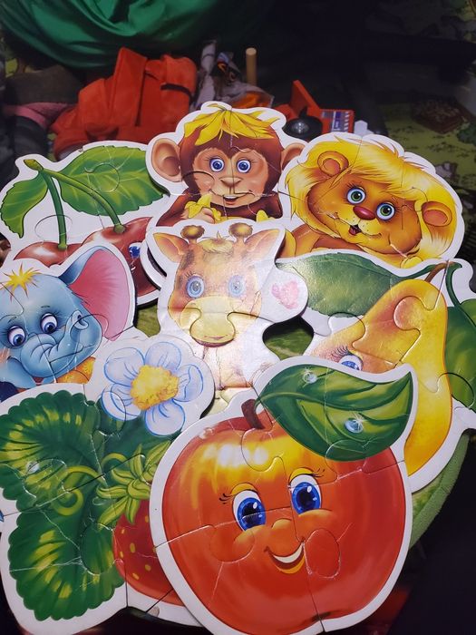 М'які пазли для малишів