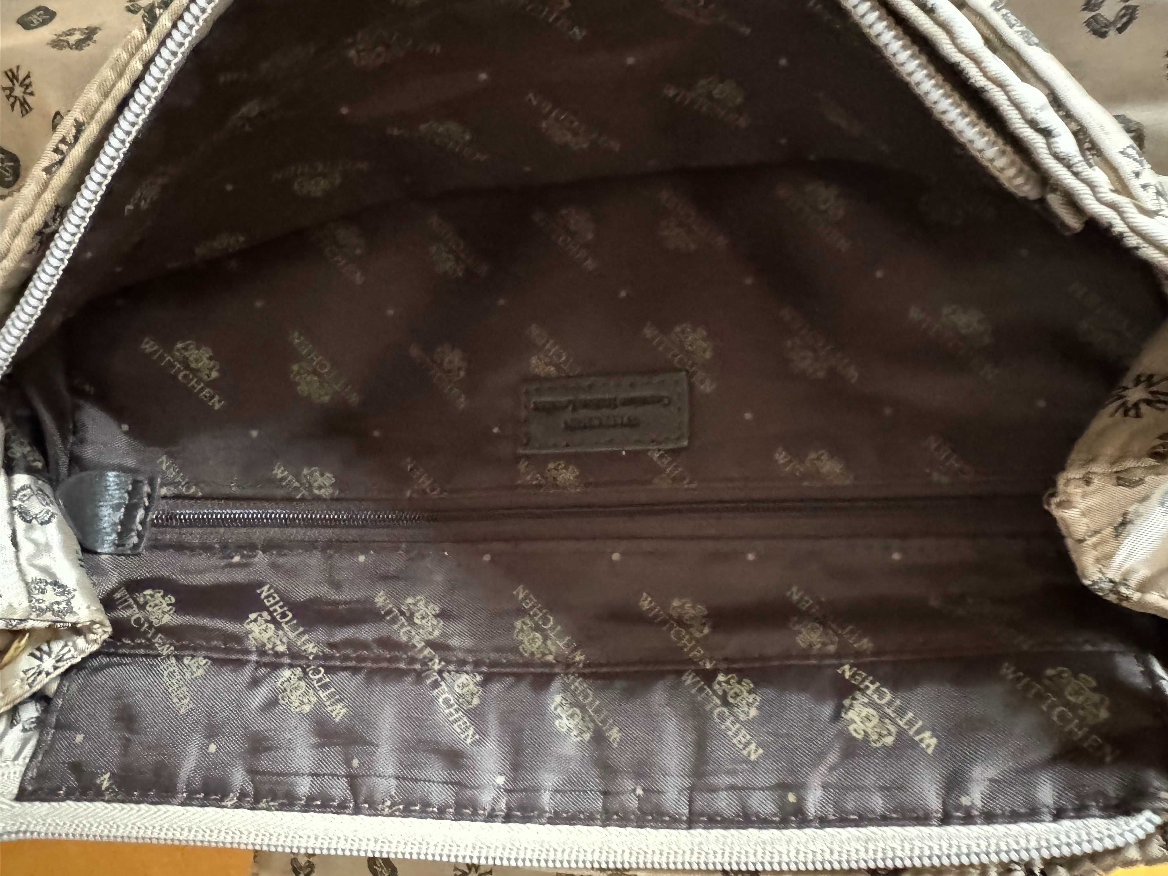 Plecak firmy Wittchen żakardowy z monogramem
