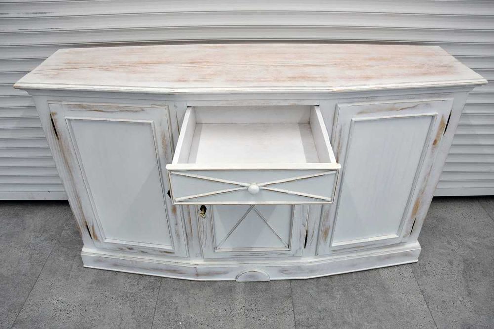 komoda z drewna sosnowego - jak nowa