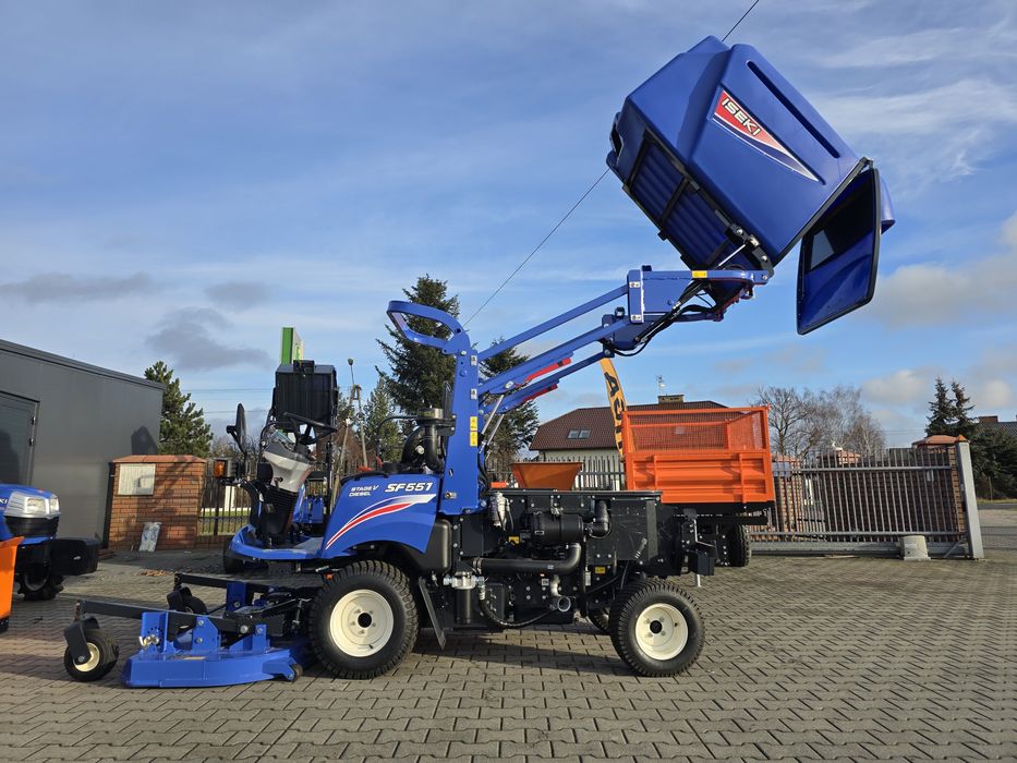 Profesjonalna kosiarka z koszem 1300l Iseki SF544 Made in JAPAN